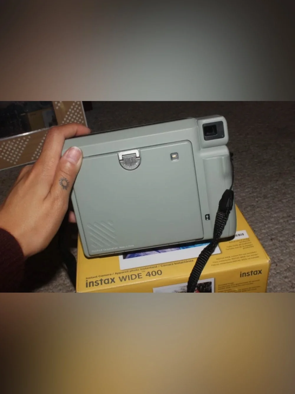 Fujifilm Instax Wide 400 Instant Camera — Sage Green